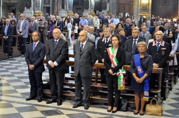 La basilica della SS Annunziata ha accolto la celebrazione della ricorrenza di san Michele Arcangelo