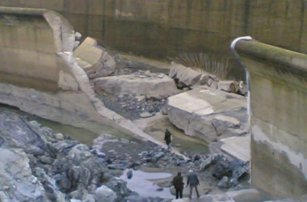 Il cedimento della diga di Montedoglio