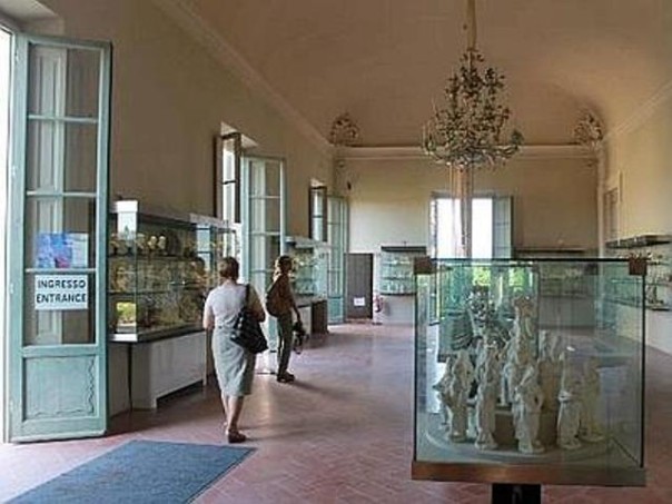 Il museo delle porcellane all'interno di Boboli