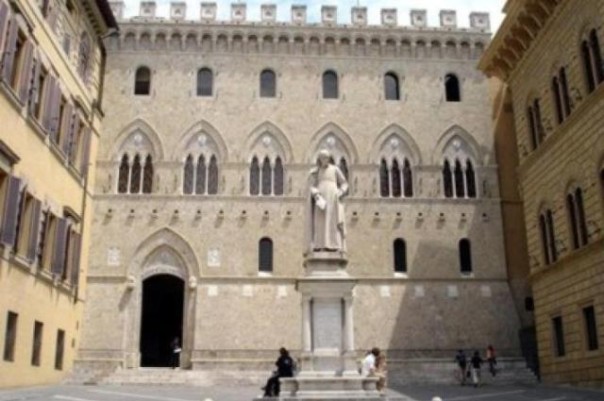 La sede di Rocca Salimbeni del Monte dei Paschi di Siena