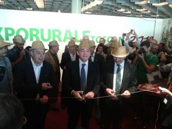 L'inaugurazione di Expo rurale 2013