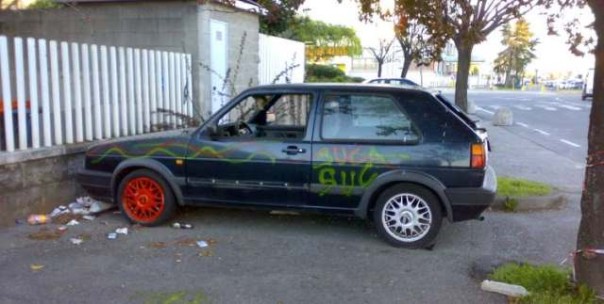 Le auto abbandonate ad Arezzo