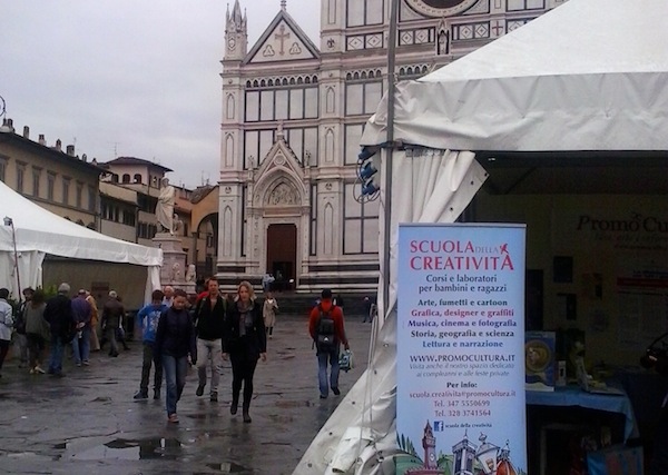Bibliopride 2013 a Firenze, sotto la pioggia