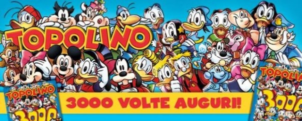 Festa per i 3.000 numeri di Topolino a Lucca Comics 2013