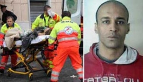 Imed Hamdi, algerino, dopo aver tentato di uccidere la sua ex fidanzata