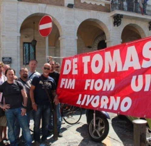 Lavoratori della De Tomaso di Livorno