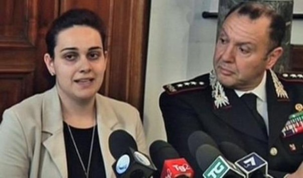 Martina Giangrande figlia del brigadiere ferito