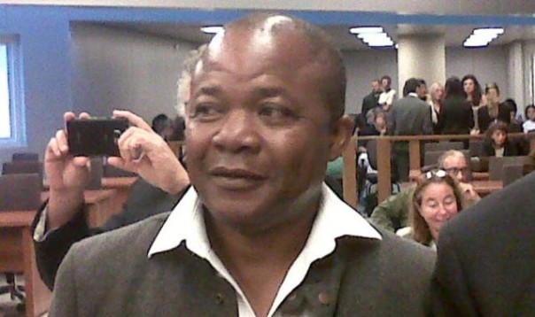 Patrick Lumumba al processo d'appello di Firenze