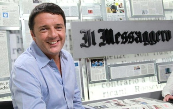 Renzi al videoforum del Messaggero