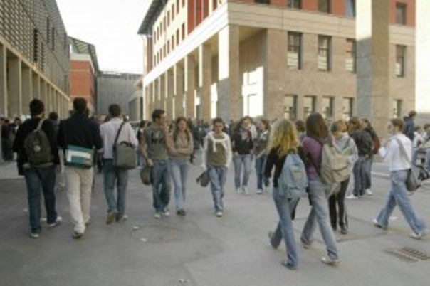 Studenti del Polo universitario di Novoli