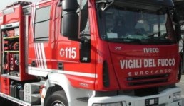 Sono intervenuti i vigili del fuoco