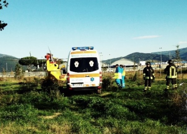 Anziano ciclista investito in via Reggiana a Vergaio