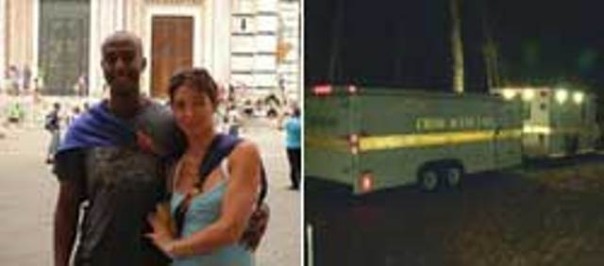 Barbara Giomarelli, senese, ed il marito