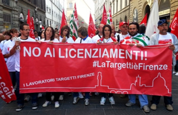 Contratto di solidarietà per i lavoratori Targetti
