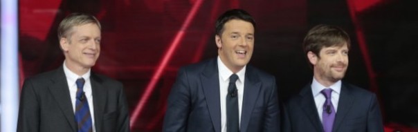 Cuperlo, Renzi, Civati sfida con applausometro