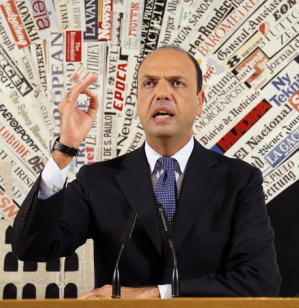 Il Vice premier Angelino Alfano
