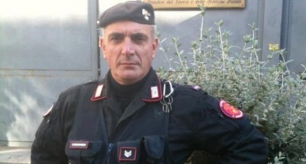 Il brigadiere Giuseppe Giangrande, 51 anni, ferito da Luigi Preiti davanti a Palazzo Chigi il 28 luglio