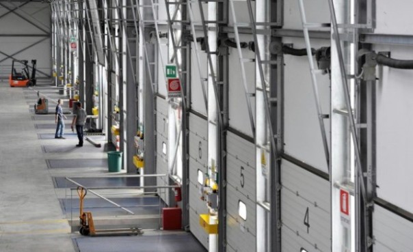 Il capannone in questione, smontato per non pagare l'Imu