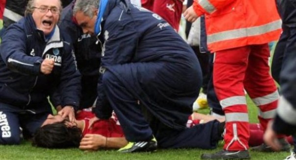 Il dramma in campo di Piermario Morosini