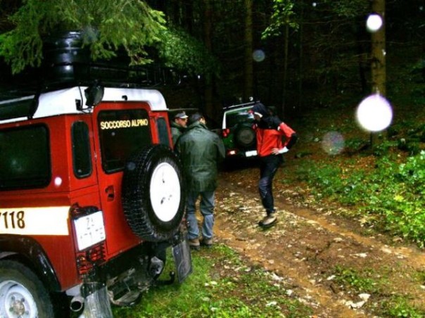 Le ricerche dell'anziano disperso