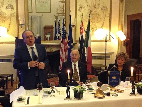 Da sin. Francesco Tagliente, George Georgescu, Valeria Dubini