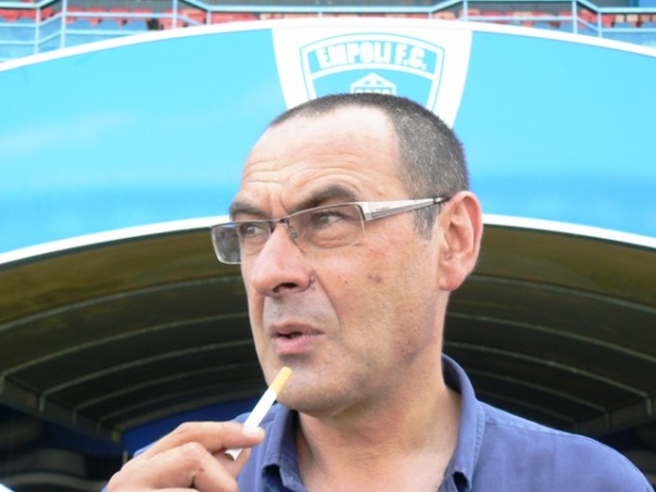 Il tecnico dell'Empoli, Maurizio Sarri