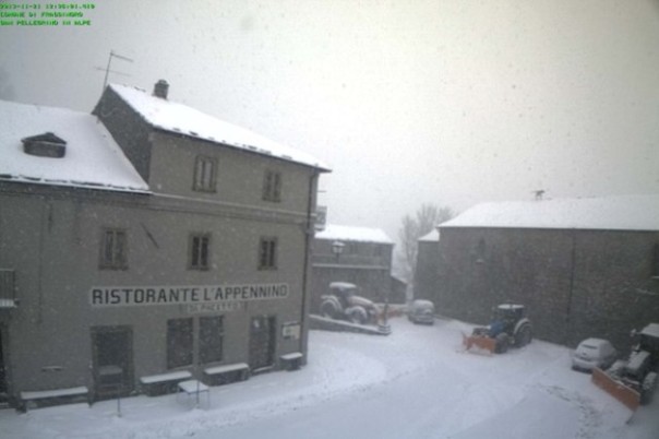 Neve al Passo delle Radici