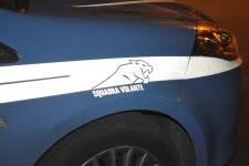 Sono intervenute le Volanti del 113 