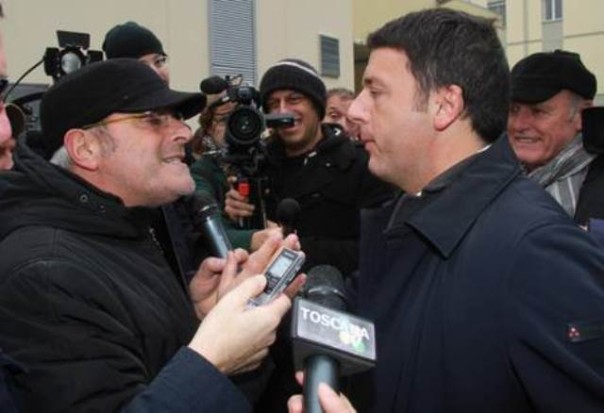 Renzi intercettato da la iena Lucci