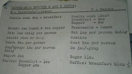 La dieta differenziata a seconda della razza, nel carcere di Robben island