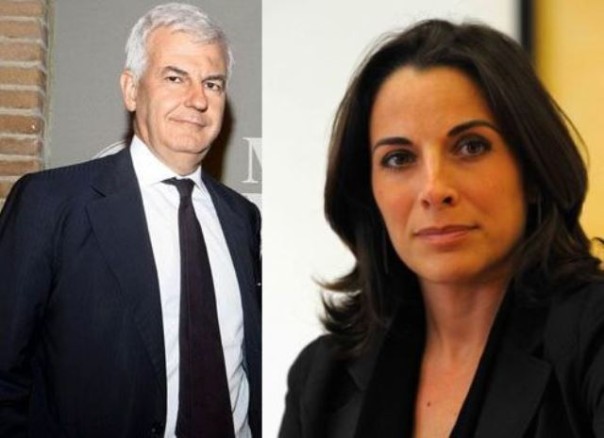 Alessandro Profumo e Antonella Mansi