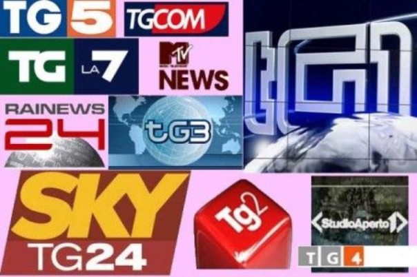 Crolla la fiducia nei telegiornali italiani