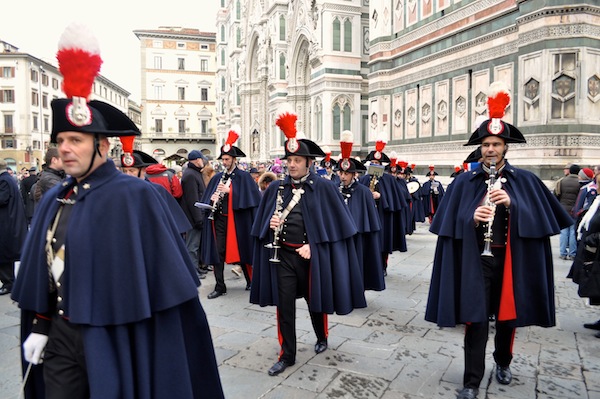 La Fanfara dei Carabinieri a Firenze