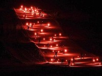 Fiaccolata con gli sci