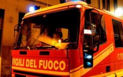 Sul posto i vigili del fuoco e il 118