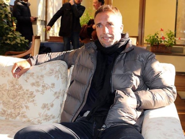 Batistuta oggi ha fatto visita ai Campini