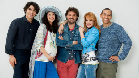 Il cast dell'ultimo film di Pieraccioni (al centro)