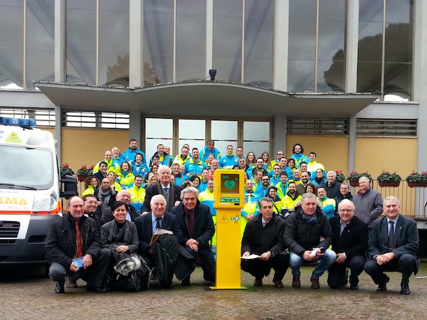 I partecipanti alla firma dell'accordo tra LDN e Misericordie Toscane