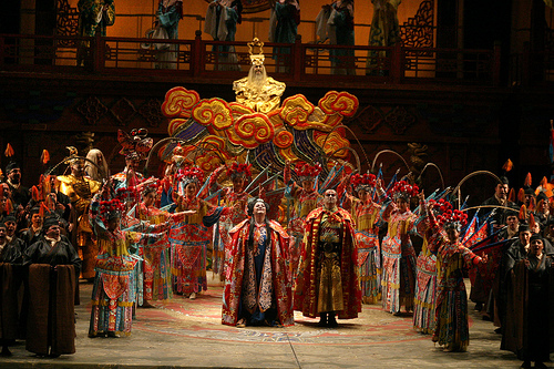 Una recita di Turandot al Maggio Fiorentino