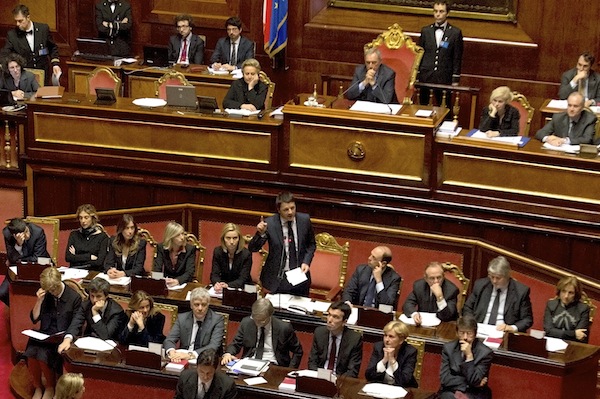 Renzi in Parlamento