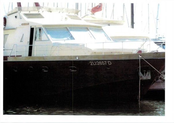 L'imbarcazione sequestrata «Aloa V»