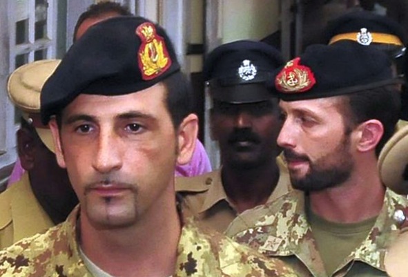 Massimiliano Latorre e Salvatore Girone