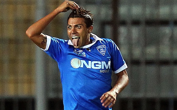 Tavano, suo il secondo gol degli azzurri a Parma