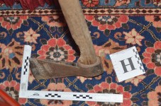 L'accetta usata per minacciare le vittime