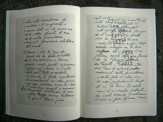 Manoscritto di Dino Campana