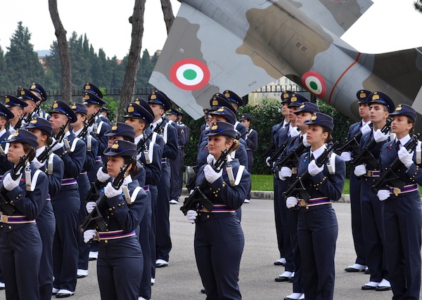 Allievi del 1° anno della Scuola Militare Douhet di Firenze