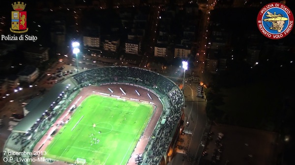 Lo stadio Picchi di Livorno