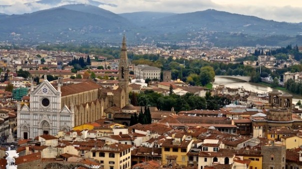 Firenze panorama Santa Croce