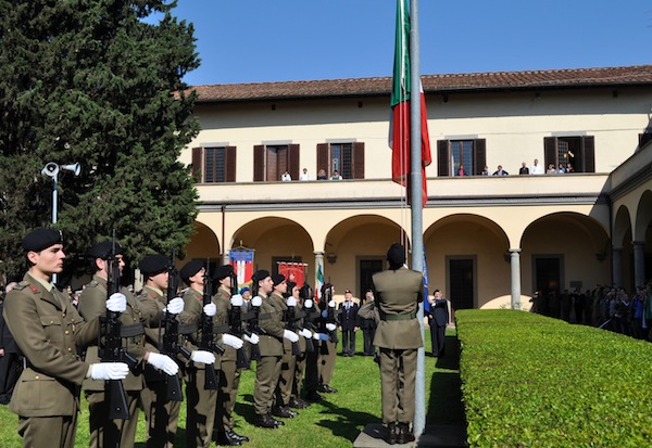 La cerimonia per il 153° anniversario  dell'Esercito Italiano