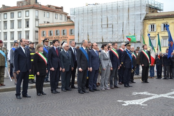 Un momento della Festa della Repubblica a Pisa il 2 giugno 2013